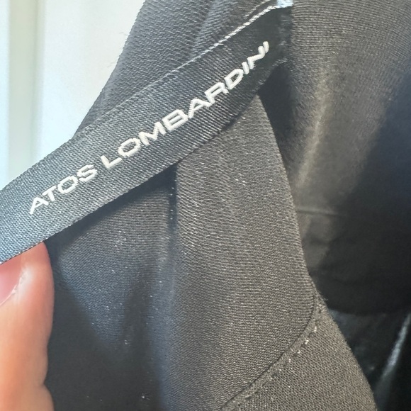 Atos Lombardini Sleeveless Blouse Black - Picture 5 of 12